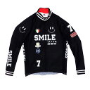 セブンイタリア Smile Stadium Wind Jacket ブラック