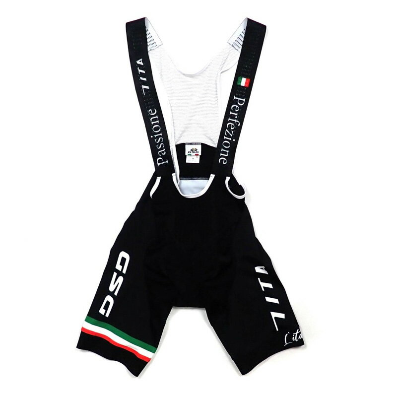 セブンイタリア L’italia Bibshorts ブラック/ホワイト 1