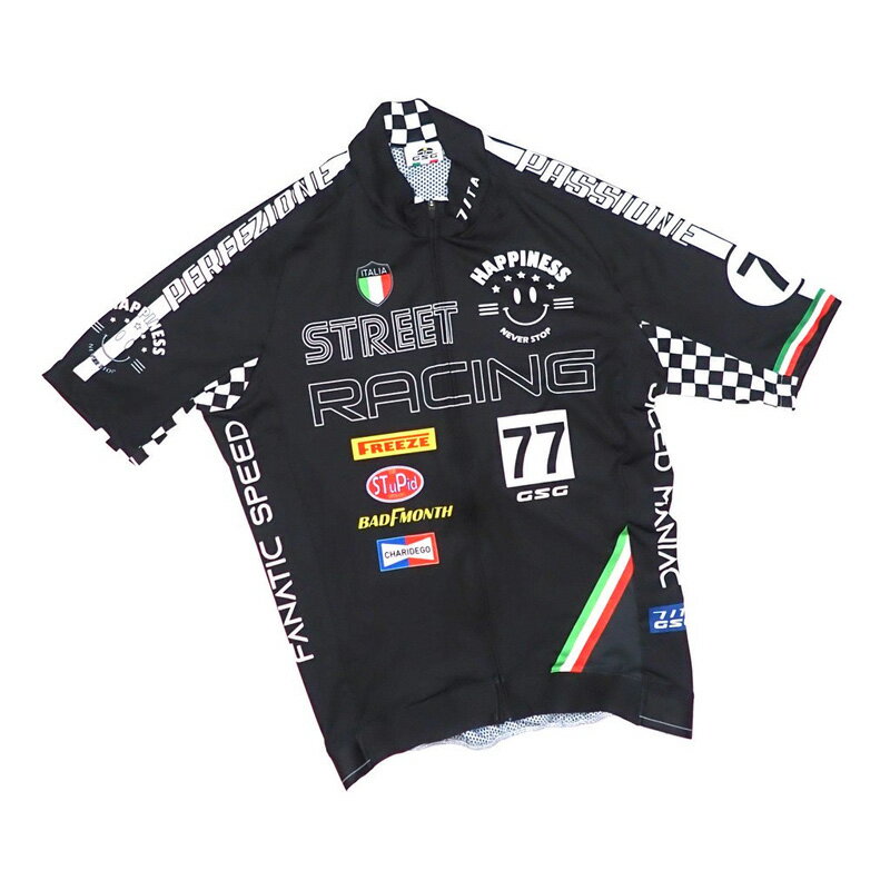セブンイタリア Racing Smile 2 Jersey ブラック