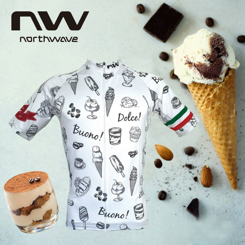 ノースウェーブ ITALIAN DOLCE JERSEY ホワイト