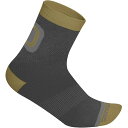 【SALE】ドットアウト Logo Sock 147.ブラック/マスタード