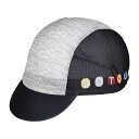【SALE】ドットアウト Aero Light Cap 940.ブラック/ライトグレー