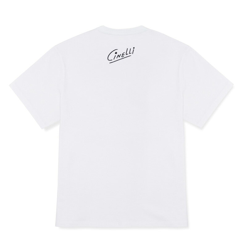 チネリ T-SHIRT SPECIALE CORSA ホワイト-BRAULIO