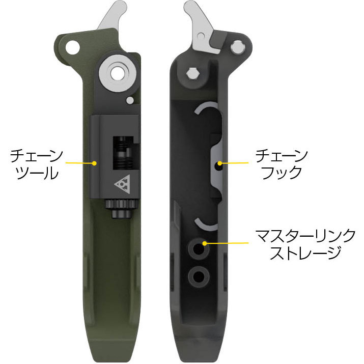 トピーク パワーレバープロ チェーンツール+タイヤレバー TOPEAK