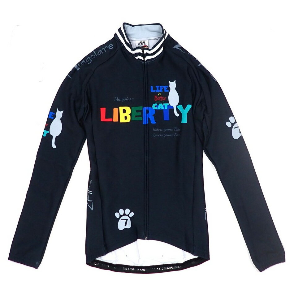 セブンイタリア Liberty Cat Lady LS Jersey グラファイト レディース