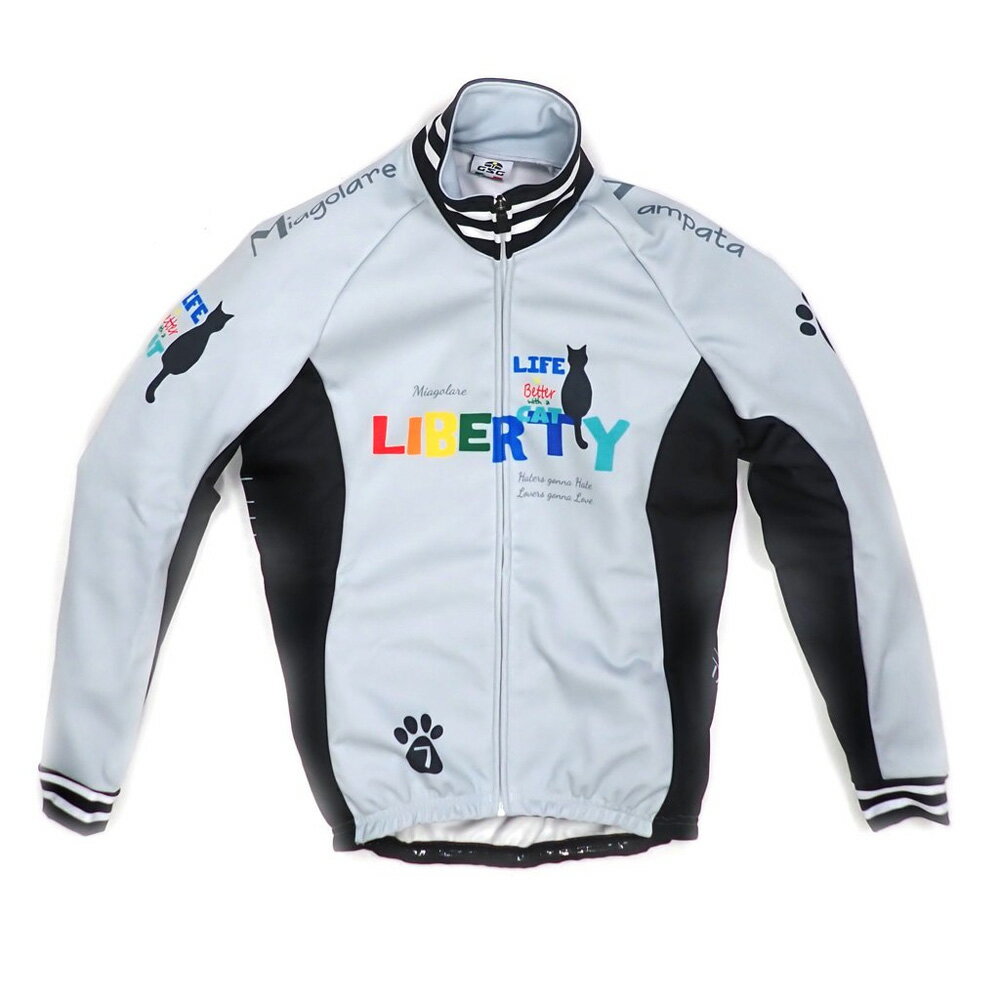 セブンイタリア Liberty Cat Jacket グレー 1
