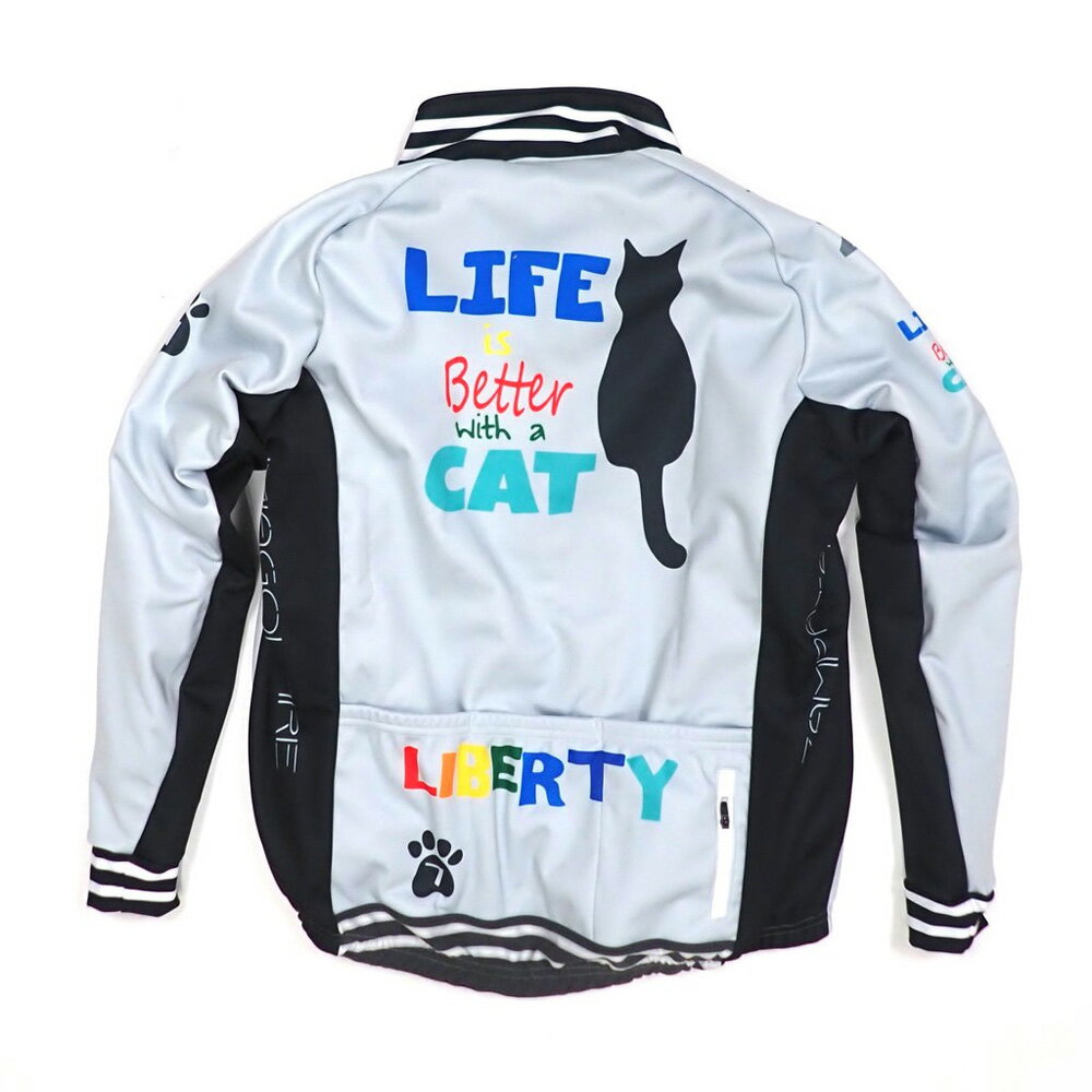 セブンイタリア Liberty Cat Jacket グレー 2