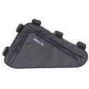 ヴィンチタ Strada Bikepacking フレームバッグ チャコールグレー