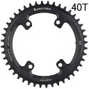 ウルフトゥース 110 BCD Asymmetric 4-Bolt チェーンリング for GRX Cranks Drop-Stop ST 40T