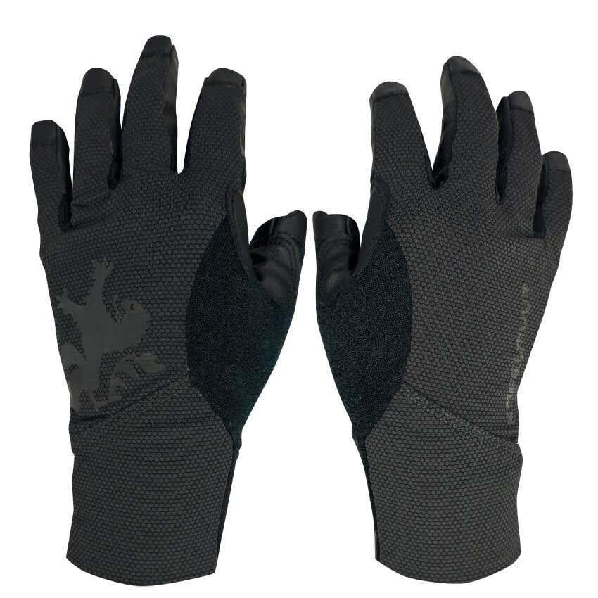 (取寄) ゴアウェア メンズ C5 ショート グローブ - メンズ GOREWEAR men C5 Short Glove - Men's Black/Orbit Blue