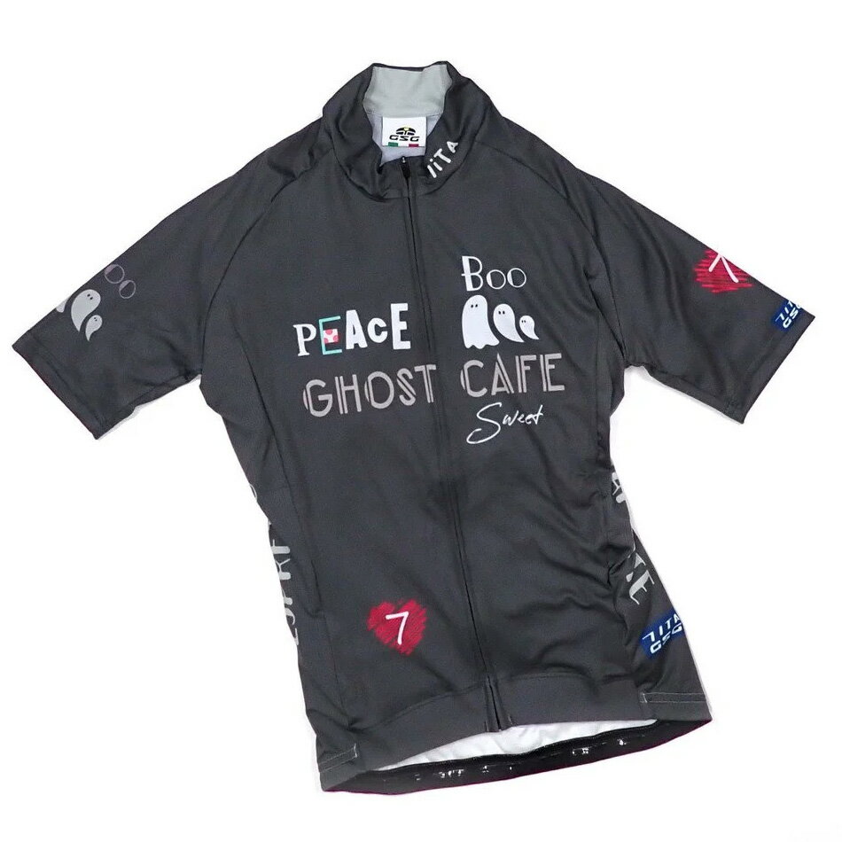 セブンイタリア Ghost Cafe Lady Jersey Light チャコール レディース