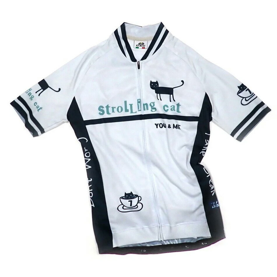 セブンイタリア Strolling Cat Lady Jersey グレー レディース