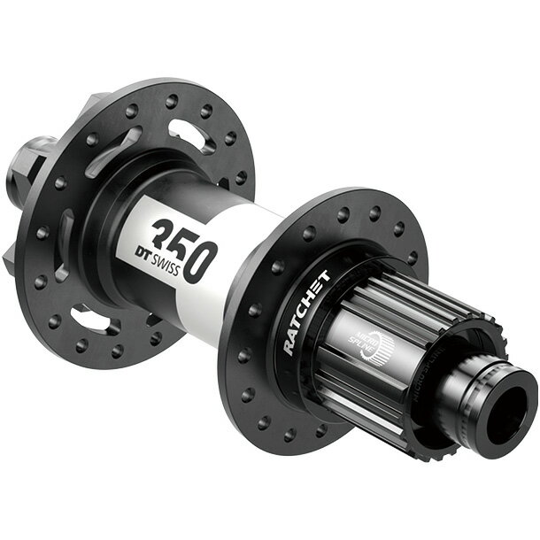 REAR WHEEL 350 DBIS BOOST FOR THRU AXLE 12MM重量：277g材料：Aluminumブレーキインターフェイス：Disc IS (6-bolt)カセットインターフェイス：Shimano Micro Splineフリーハブボディ：Shim. 12SP Light (ASL12)フリーハブシステム：Ratchet System 36 SLアクスルシステム：12mm Thru Axle組み込み寸法：148mm Boost商品のカラー・サイズについて商品のカラーはディスプレイの種類等により、実物と異なって見える場合がございます。掲載商品の仕様、ロゴ等のデザインは改良のため、変更される場合がございます。また、メーカーが発表していない寸法や個人的なフィット感についてはお答えいたしかねます。あらかじめご了承ください。沖縄県への送料について 沖縄県への発送に送料無料は適用されません。購入金額に関わらず1,650円（税込）が通常送料に別途加算されます。