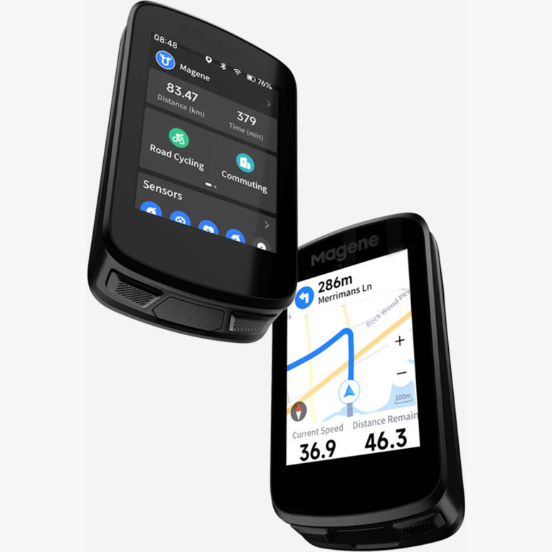 ワールドサイクルの【即納】マージーン C606スマートGPSバイクコンピューター｜アングル3