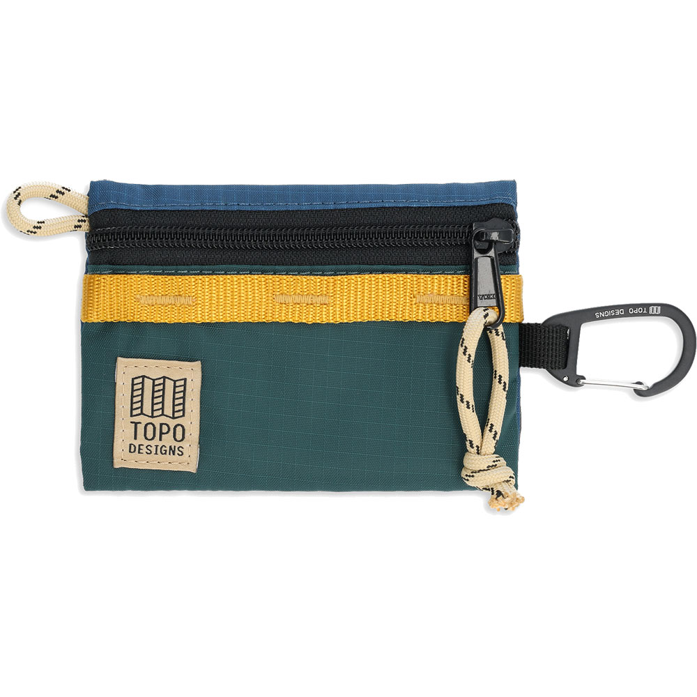 楽天ワールドサイクル【あす楽】【M便】Topo Designs MOUNTAIN ACCESSORY BAG ポンドブルー/フォレスト