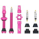 ウルフトゥース チューブレスバルブ ステムキット ピンク