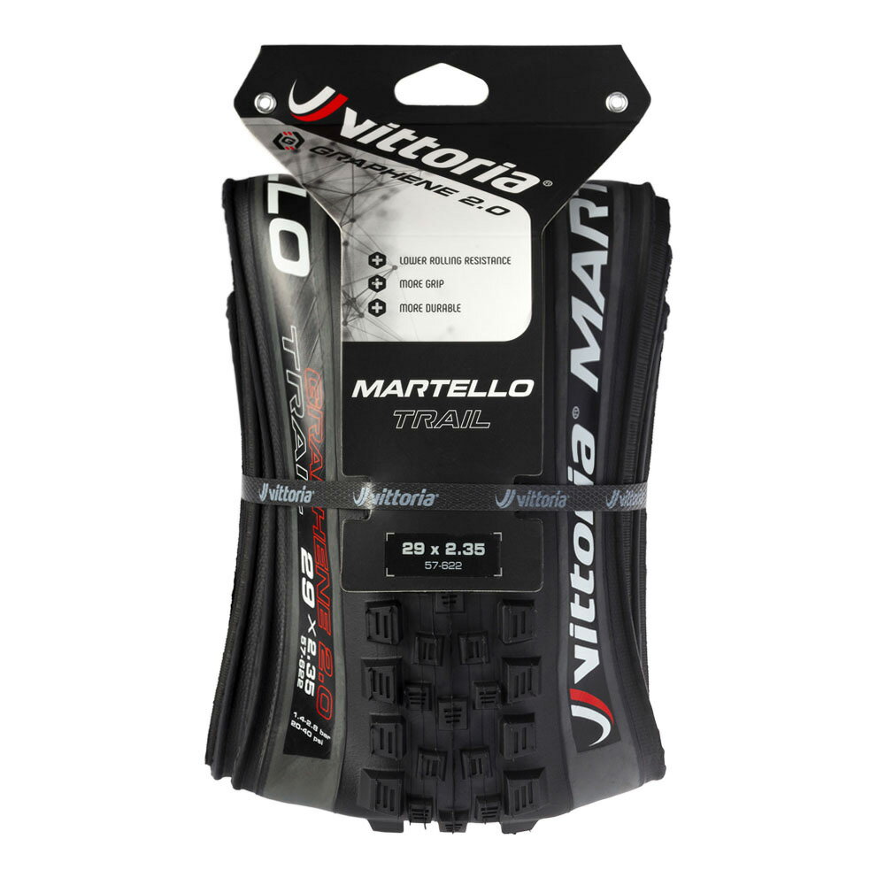 ビットリア MARTELLO G2.0 Enduro 2-PLY 27.5×2.4 オールブラック チューブレスレディ