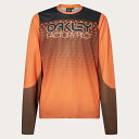 【SALE】オークリー Seeker Gradient Ls Jersey グラディエントエリプスオレンジ
