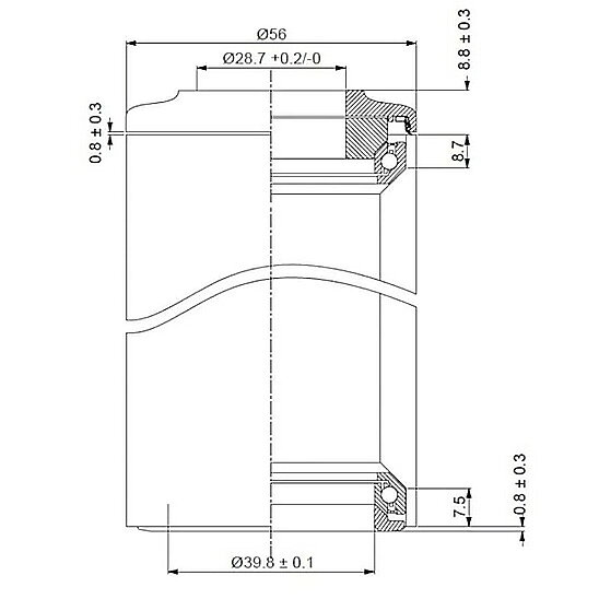 デダ DCR Integrated Headset 1.5-1.5