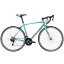 【送料無料】【代引不可】25ビアンキ VIA NIRONE 7 SHIMANO 105 11SP CK16/チタニウムシルバーフルグロッシー