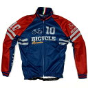 セブンイタリア Adventure Bicycle Jacket ネイビー/レッド