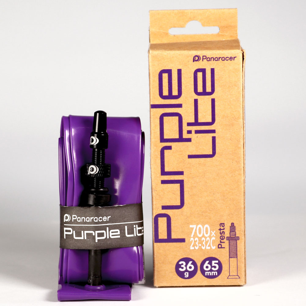 【即納】パナレーサー パープルライト 700×23-32C 65mm TPUチューブ (TW723-32F65-PL)