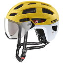 ウベックス finale visor サンビー/クラウドマット ヘルメット