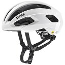 ウベックス rise pro MIPS ホワイトマット ヘルメット