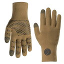 シャワーズパス Cross Point Waterproof Knit Gloves コヨーテ(ライトブラウン) タッチパネル対応