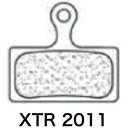 ブレーキング BRAKE PAD CARBO METALLIC SHIMANO XTR 2011