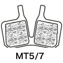 ブレーキング BRAKE PAD CARBO METALLIC MAGURA MT 5/7
