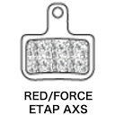 ブレーキング BRAKE PAD CARBO METALLIC SRAM RED/FORCE ETAP AXS