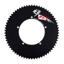 スギノ ZEN144 1/8 ブラック 1枚 57T-58T チェーンリング