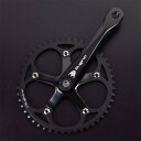 スギノ RD4 TRACK 175mm ブラック クランクセット