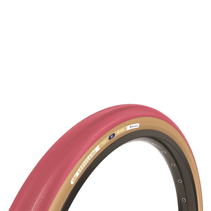 パナレーサー グラベルキング 700×40C クランベリー/ブラウン TLRチューブレスレディ フォルダブル 2025