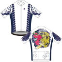 【代引不可】UZM まつしまゆうこ サイクルジャージ セットイン 和彫 - 虎 20250719 【予約商品】