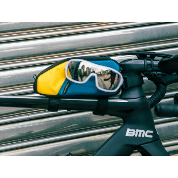 ULAC TREKKING PRO トップチューブバッグ 1.2L ダークティール/イエロー