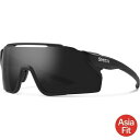スミス Attack MTB Asia Fit マットブラックフレーム/CPブラックレンズ&CPロウライトアンバーレンズ サングラス
