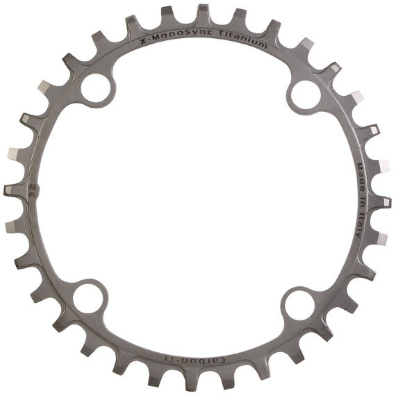 CarbonTi X-MonoSync (Narrow/Wide) 104mm フルチタン チェーンリング