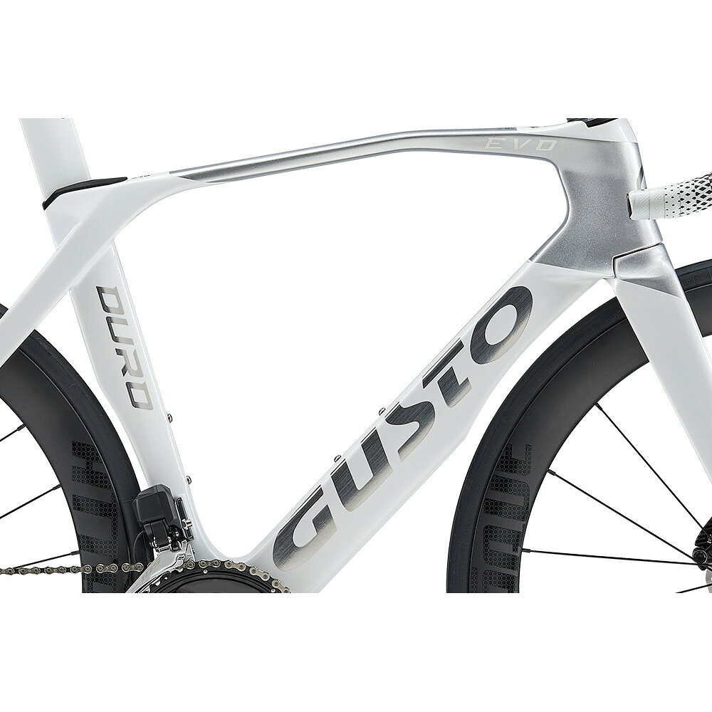 【送料無料】【代引不可】24GUSTO(グスト) DURO EVO DB SPORT ホワイト/シルバー