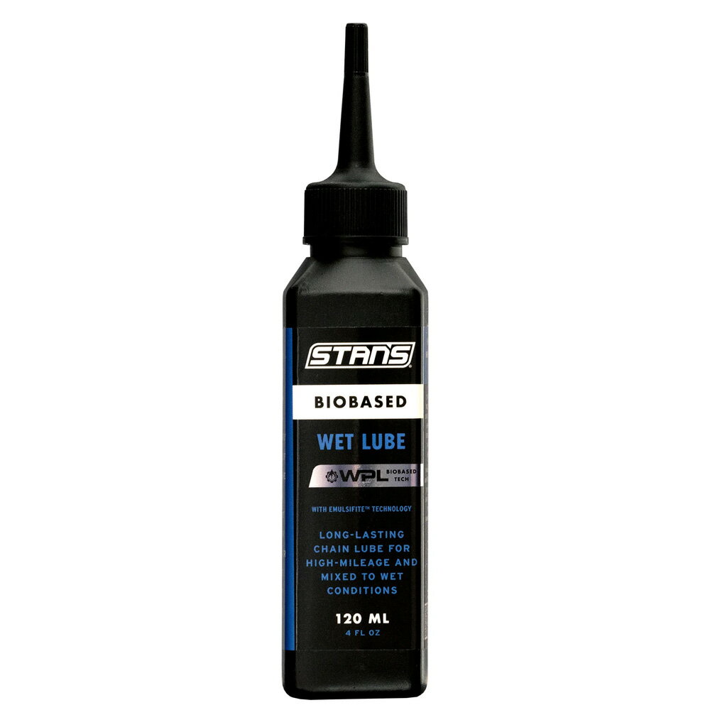 スタンズノーチューブス ウェットチェーンルーブ 120ml[雨]