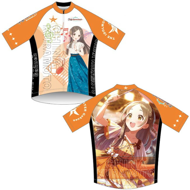 『学園アイドルマスター』よりサイクルジャージが登場です。 【期間限定】ご予約は2026年8月9日までに、ご注文確定(ご入金)が必要です。銀行振込、代金引換、コンビニ後払いでのお支払い、お客様都合による返品・交換・キャンセルはお受けできませんので、ご注意ください。2026年10月上旬頃入荷予定ですが、変更になる場合があります。お届けまでに日数のかかる予約商品の為、他の商品と同時購入された場合、在庫があっても本品入荷後の発送となります。お急ぎの場合はお手数ですが、本品と分けて注文をお願いいたします。(ご購入金額によっては、別途送料が必要になります)素材は吸汗速乾性、伸縮性に優れた高機能素材を採用。内部の汗を素早く吸水するので、いつでもサラッとした着心地です。素材：ポリエステル100％仕様：フルジップ・3分割バックポケット付THE IDOLM@STER＆(C)Bandai Namco Entertainment Inc.製造：サンボルト商品のカラー・サイズについて 商品のカラーはディスプレイの種類等により、実物と異なって見える場合がございます。掲載商品の仕様、ロゴ等のデザインは改良のため、変更される場合がございます。また、メーカーが発表していない寸法や個人的なフィット感についてはお答えいたしかねます。あらかじめご了承ください。サイズ交換返品のできない商品です充分にご注意の上、ご注文くださいませ。沖縄県への送料について 沖縄県への発送に送料無料は適用されません。購入金額に関わらず1,650円（税込）が通常送料に別途加算されます。