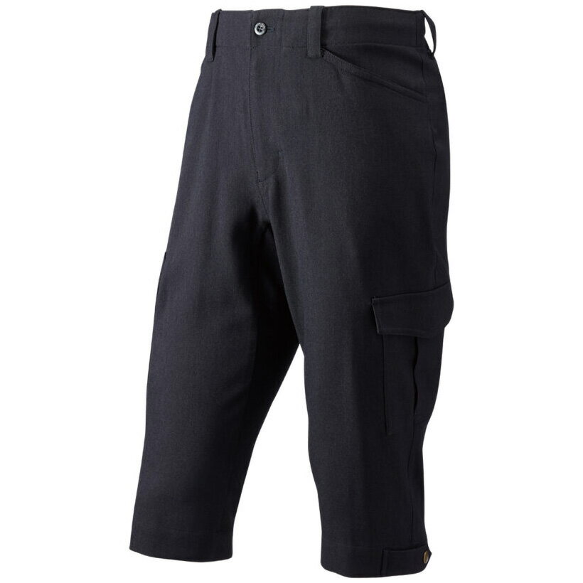 パールイズミ 【9160】ストレッチ クロップド カーゴ 3.ブラック PEARLIZUMI
