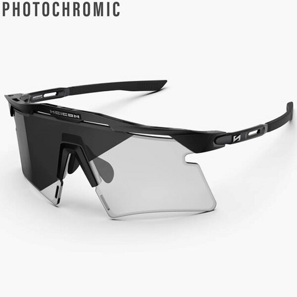 乐天商城 - シーコンスポーツ AEROSHADE 2.0 TITANIUM マットブラック/フォトクロミックグレー 調光レンズ サングラス
