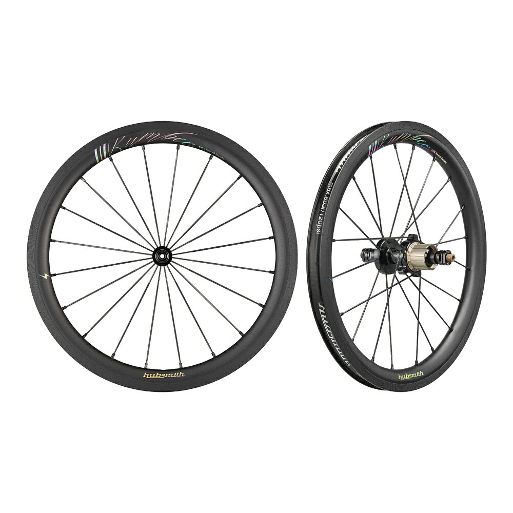 Hubsmith HS-Bumbee A349 7SP BROMPTON MK5用 7速 349 (16インチ) ホイールセット ブラック スチール (ハブスミス)