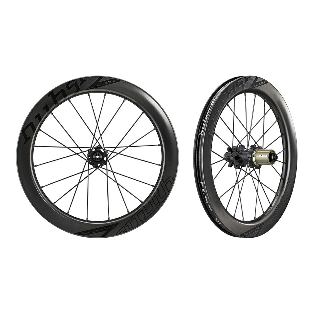 Hubsmith HS-Humbird C355 Birdy用 11速 355 (18インチ) カーボンホイールセット ブラック CeramicSpeed (ハブスミス)