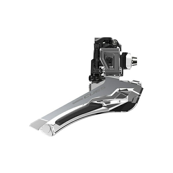 SHIMANO CUES フロントディレイラー FD-U6030-B バンドタイプL 34.9mmSHIMANO CUESシリーズのフロントディレイラーダブル対応のダウンスイングタイプバンドタイプL（34.9mm）で31.8mm・28.6mmアダプター付属トグルリンク機構により軽いフロントシフティングを実現チェーンラインを2.5mm外側へ拡張しタイヤクリアランスを確保仕様取付タイプ：バンドタイプL（34.9mm、31.8mm・28.6mmアダプター付属）プルタイプ：ダウンプルカラー：シリーズカラー商品のカラー・サイズについて商品のカラーはディスプレイの種類等により、実物と異なって見える場合がございます。掲載商品の仕様、ロゴ等のデザインは改良のため、変更される場合がございます。また、メーカーが発表していない寸法や個人的なフィット感についてはお答えいたしかねます。あらかじめご了承ください。沖縄県への送料について 沖縄県への発送に送料無料は適用されません。購入金額に関わらず1,650円（税込）が通常送料に別途加算されます。