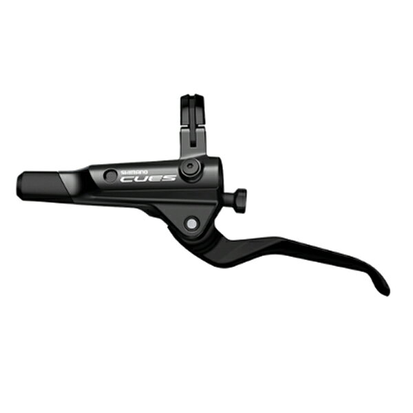 SHIMANO CUES BL-U8000 左レバー｜油圧ディスクブレーキ用ブレーキレバーSHIMANO CUESシリーズの油圧ディスクブレーキ用ブレーキレバー「BL-U8000」です。ハンドルバーとの位置関係を最適化したエルゴノミクス設計により、握りやすく操作性が向上しています。E-トレッキングバイクに適した優れたモジュレーション性能を備え、スムーズでコントロールしやすい制動が可能です。■ こんな人におすすめ ■ SHIMANO CUESシリーズで統一したい方E-バイクやトレッキングバイクで安定した制動性能を求める方3フィンガーレバーでしっかり握りたいライダー左レバーのみ交換したい方【仕様】モデル名：BL-U8000サイド：左カラー：シリーズカラータイプ：油圧ディスクブレーキ用ブレーキレバーブレーキタイプ：油圧ディスクブレーキオイル：シマノミネラルオイル指の本数：3フィンガー対応ブレーキ：BR-U8000 / BR-U8020推奨ブレーキキャリパー：BR-U8000 / BR-U8020平均重量：110g対応シフターマウント：クランプバンド対応シフターマウント：クランプバンド / I-SPEC IIフリーストローク調整：なし【注意事項】本製品は左レバー単体での販売です。右レバーは別売りとなります。商品のカラー・サイズについて商品のカラーはディスプレイの種類等により、実物と異なって見える場合がございます。掲載商品の仕様、ロゴ等のデザインは改良のため、変更される場合がございます。また、メーカーが発表していない寸法や個人的なフィット感についてはお答えいたしかねます。あらかじめご了承ください。沖縄県への送料について 沖縄県への発送に送料無料は適用されません。購入金額に関わらず1,650円（税込）が通常送料に別途加算されます。