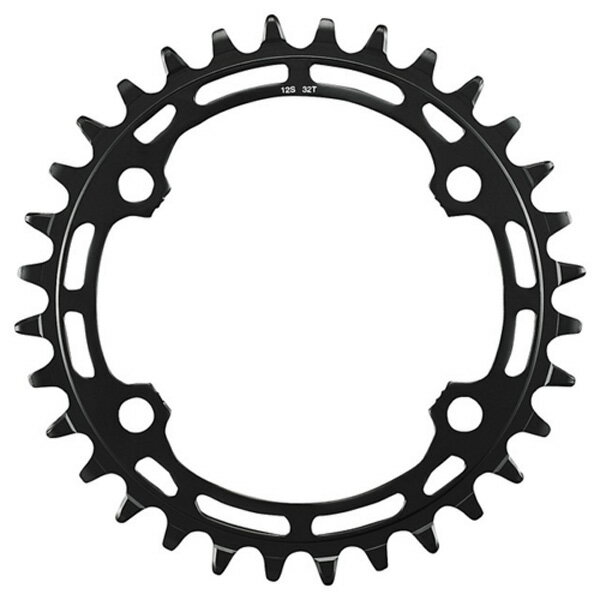シマノ チェーンリング (FC-MT511-1) 12速 32T チェーンガードなし ブラック
