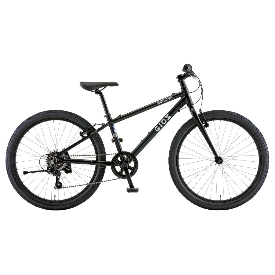 ワールドサイクルの【送料無料】【代引不可】26ジオス GENOVA 24インチ マットブラック｜アングル2